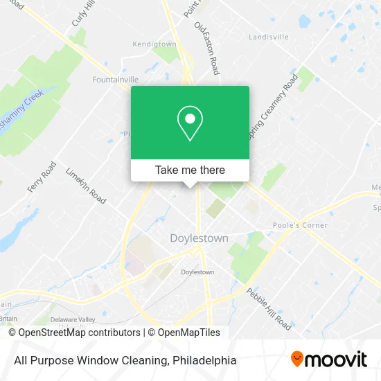 All Purpose Window Cleaning map