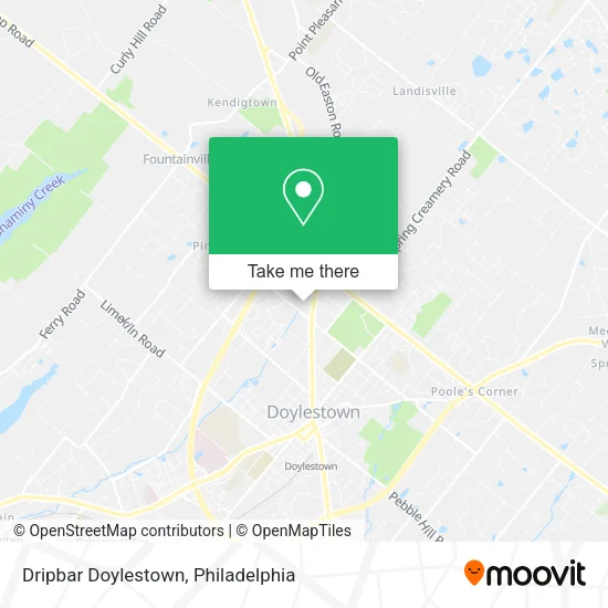 Dripbar Doylestown map