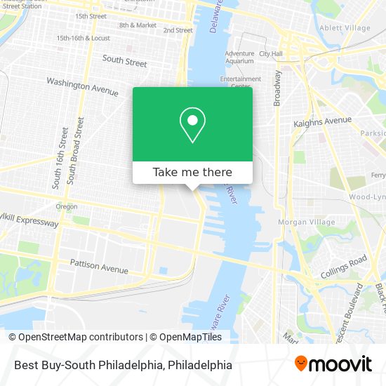 Best Buy-South Philadelphia map