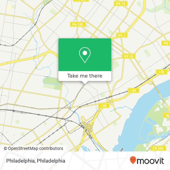 Philadelphia map