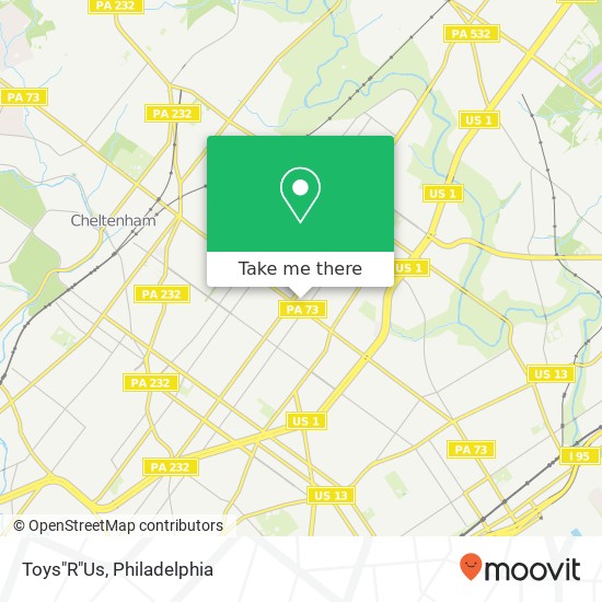 Toys"R"Us map