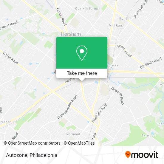 Autozone map