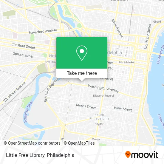 Little Free Library map