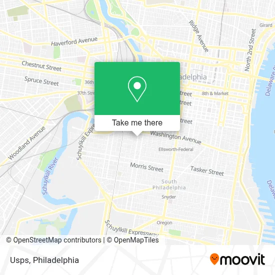 Usps map