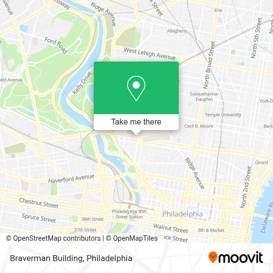 Braverman Building map