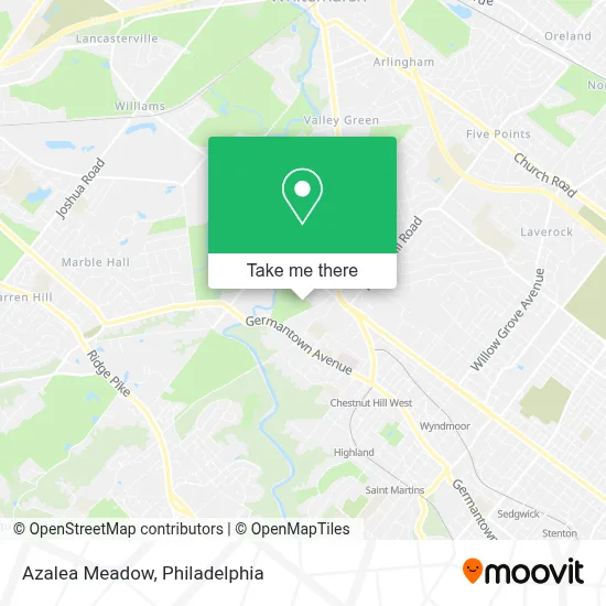 Azalea Meadow map