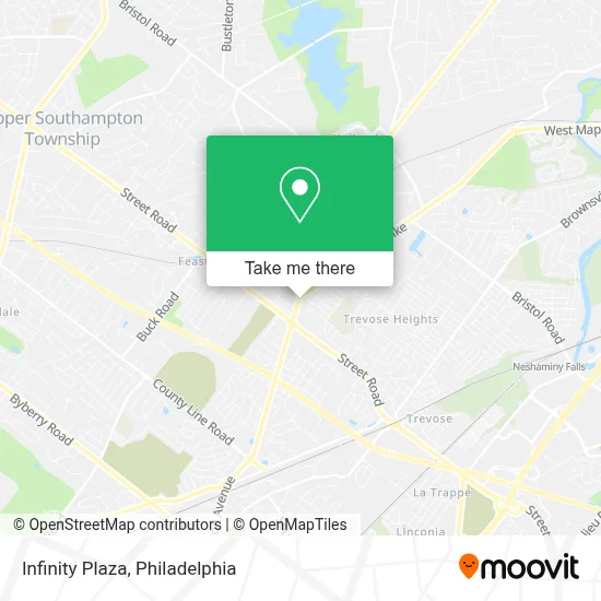 Infinity Plaza map