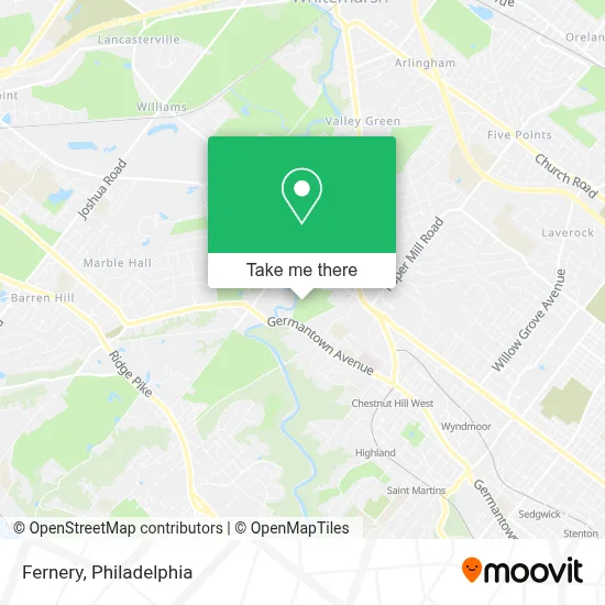 Fernery map