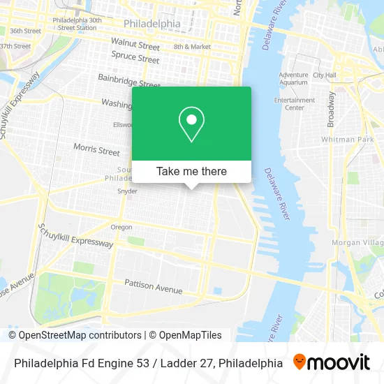 Philadelphia Fd Engine 53 / Ladder 27 map