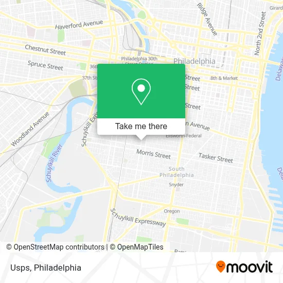 Usps map
