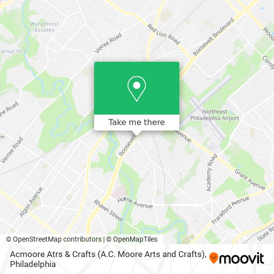 Acmoore Atrs & Crafts (A.C. Moore Arts and Crafts) map
