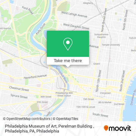 Philadelphia Museum of Art, Perelman Building , Philadelphia, PA map