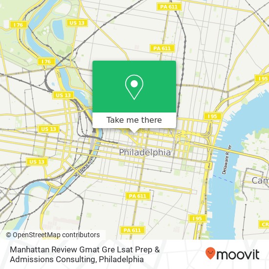 Manhattan Review Gmat Gre Lsat Prep & Admissions Consulting map