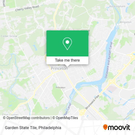 Garden State Tile map