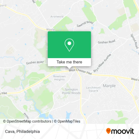 Cava map