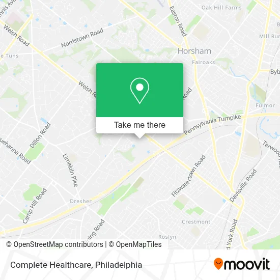 Complete Healthcare map
