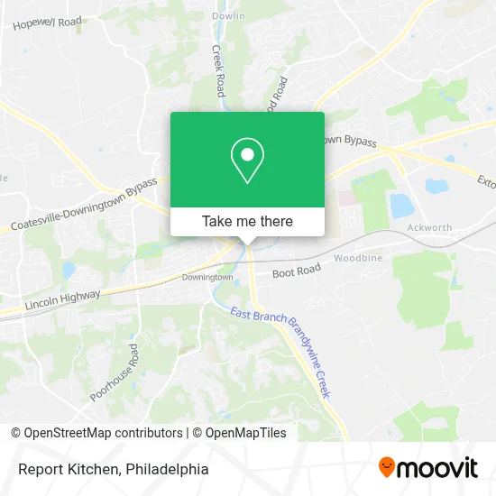 Report Kitchen map