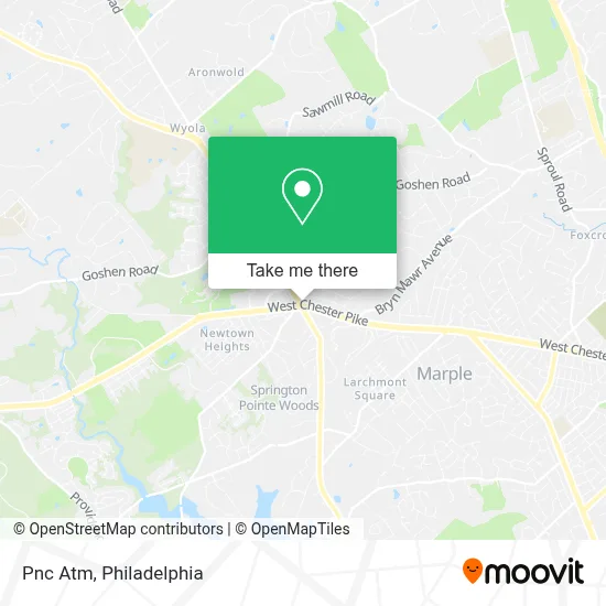 Pnc Atm map