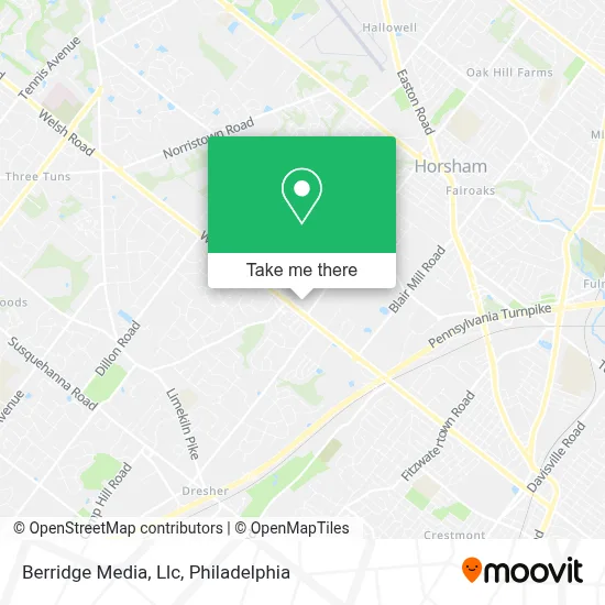Berridge Media, Llc map