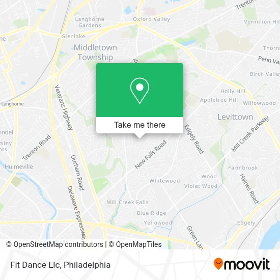 Fit Dance Llc map