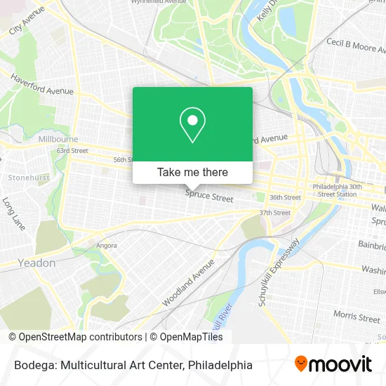 Bodega: Multicultural Art Center map