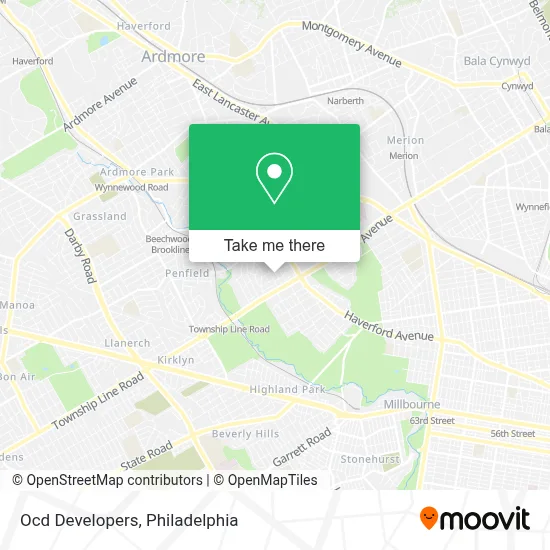 Ocd Developers map