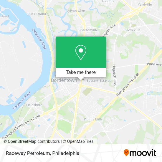 Raceway Petroleum map