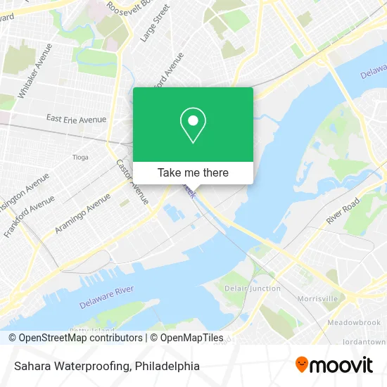 Sahara Waterproofing map
