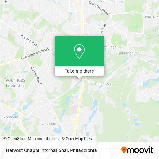 Harvest Chapel International map