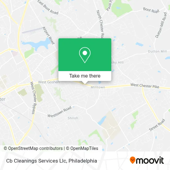 Cb Cleanings Services Llc map