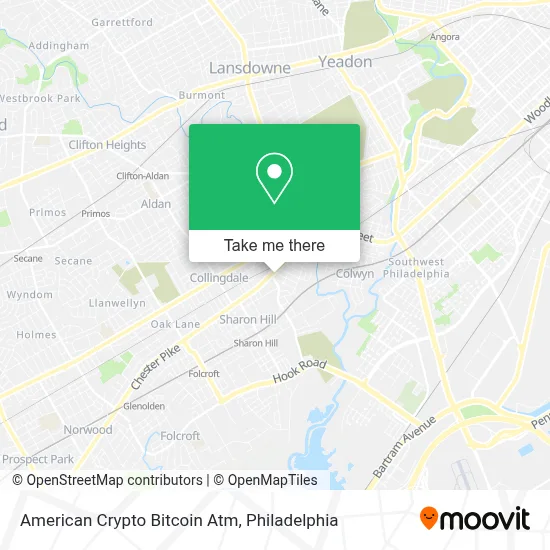 American Crypto Bitcoin Atm map