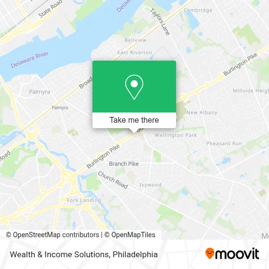 Wealth & Income Solutions map