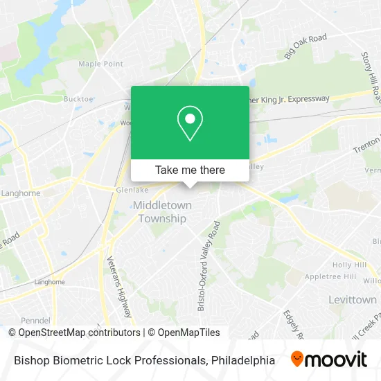 Bishop Biometric Lock Professionals map