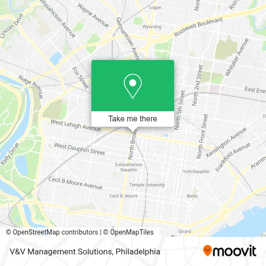 V&V Management Solutions map