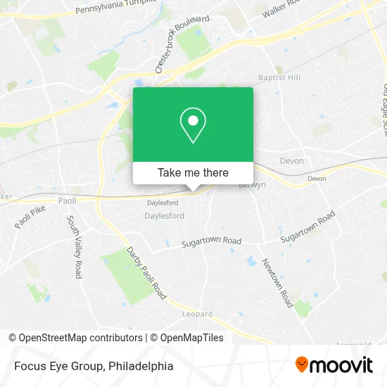 Focus Eye Group map