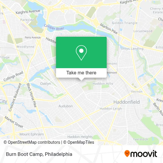Burn Boot Camp map
