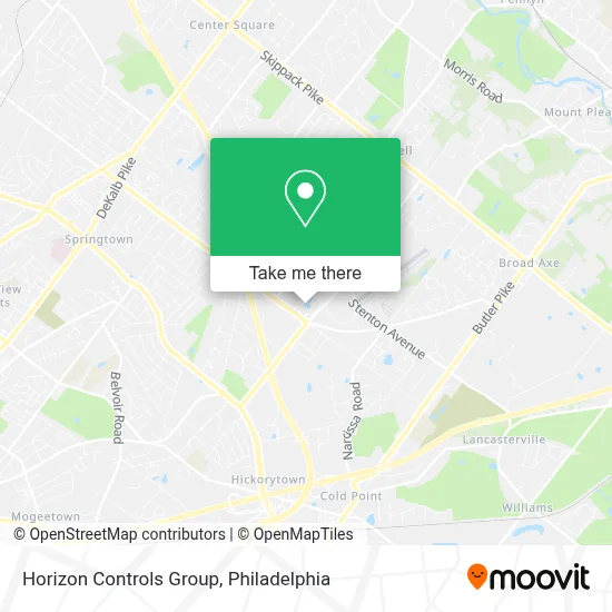 Horizon Controls Group map