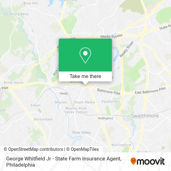 George Whitfield Jr - State Farm Insurance Agent map