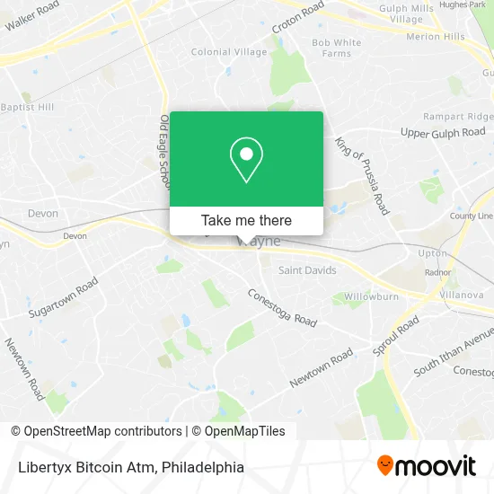Libertyx Bitcoin Atm map