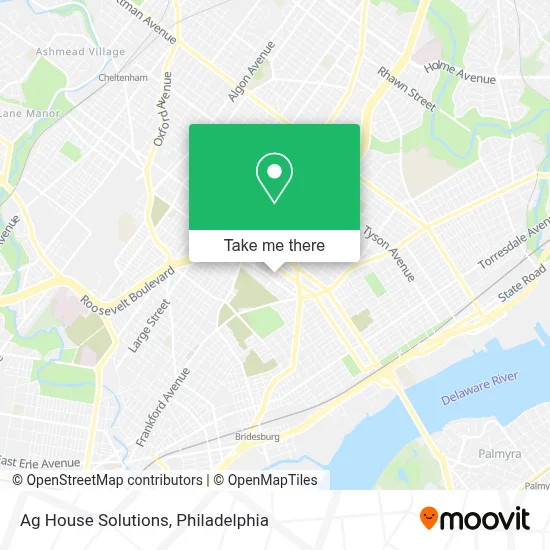 Ag House Solutions map