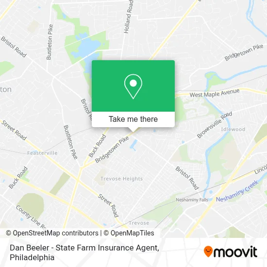 Dan Beeler - State Farm Insurance Agent map