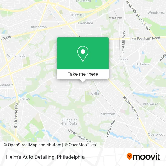 Heim's Auto Detailing map