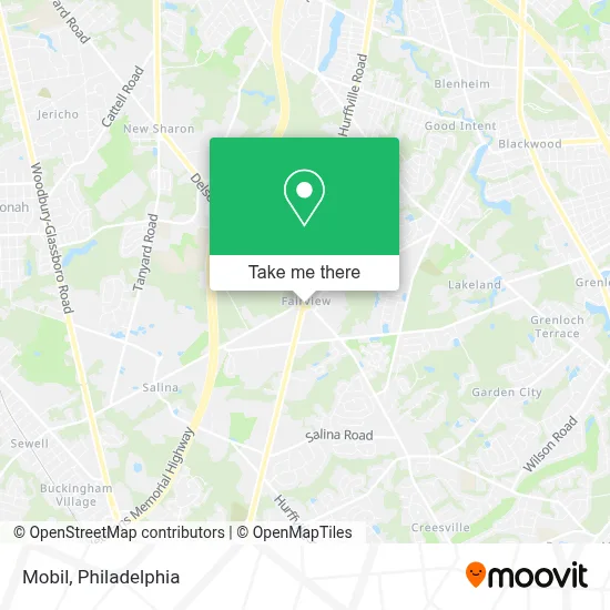 Mobil map
