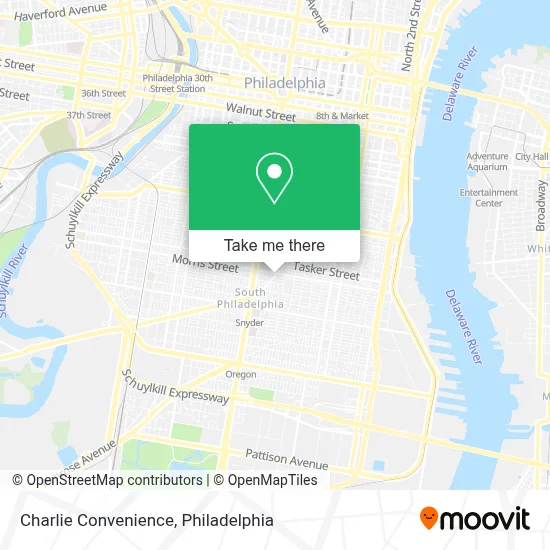 Charlie Convenience map