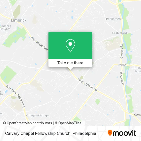 Calvary Chapel Fellowship Church map