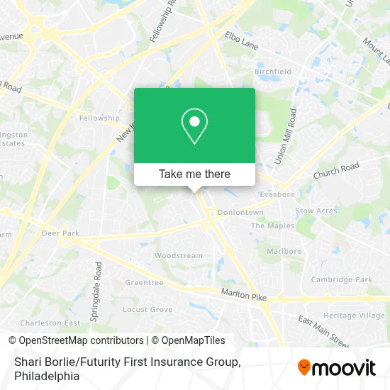 Shari Borlie / Futurity First Insurance Group map