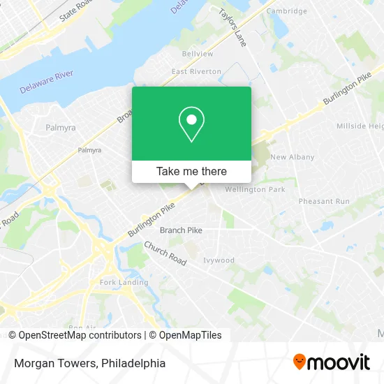 Morgan Towers map