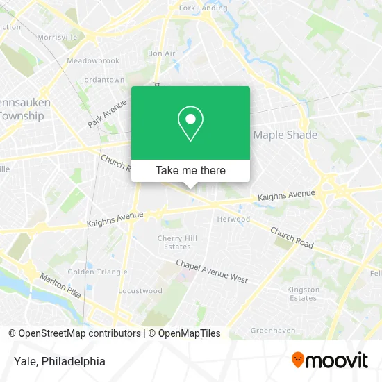 Yale map