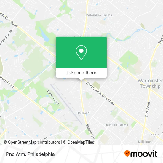 Pnc Atm map