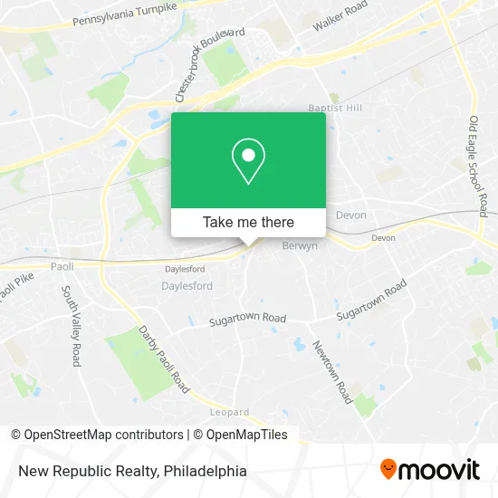 New Republic Realty map